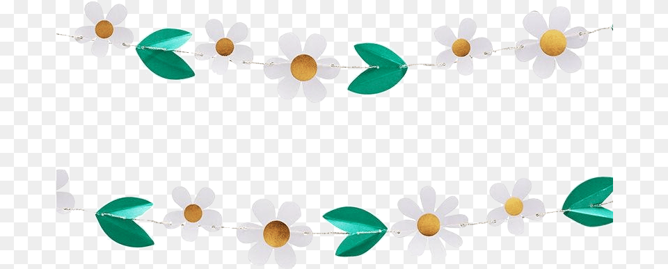 Transparent Tassel Meri Meri Daisy Garland, Accessories, Flower, Jewelry, Plant Png