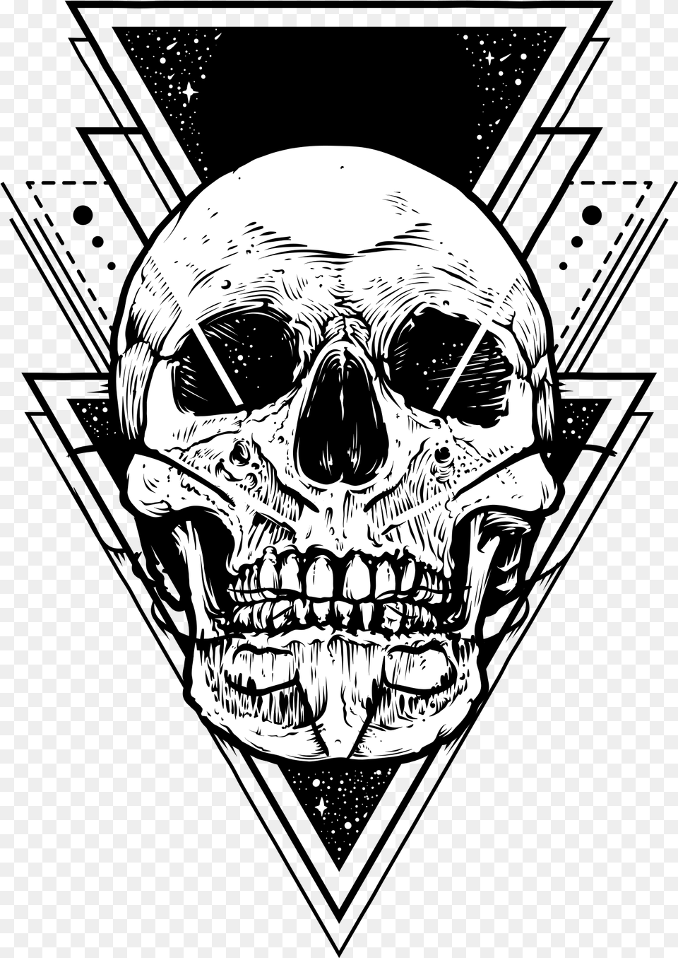 Transparent Tatto Skull Geometric Tattoo Designs, Adult, Bride, Female, Person Free Png