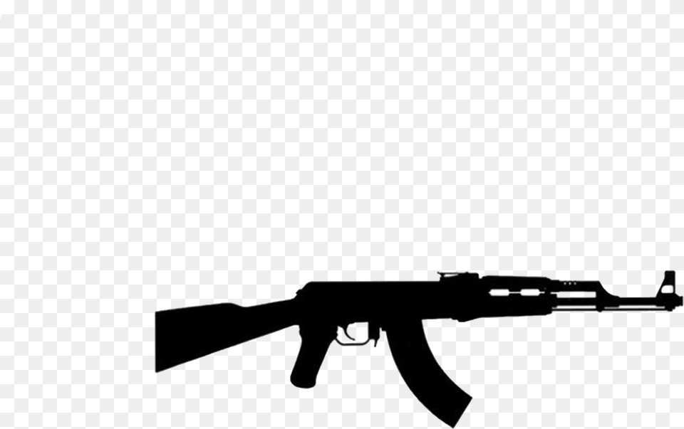 Transparent Tattoo Gun These Faggots Kill Fascist, Firearm, Rifle, Weapon Free Png Download