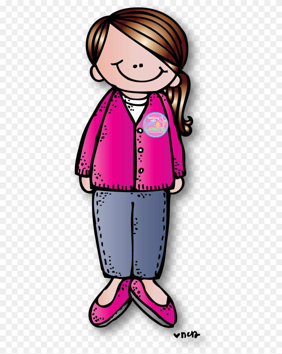 Teacher Clip Art Melon Head Clipart Teacher, Vest, Clothing, Lifejacket, Person Free Transparent Png