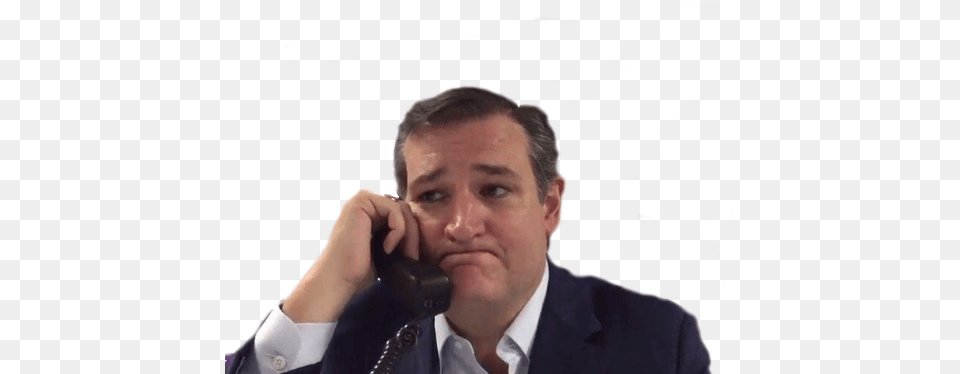 Ted Cruz Phonebanking Ted Cruz Phone Bank Trump, Portrait, Photography, Face, Head Free Transparent Png