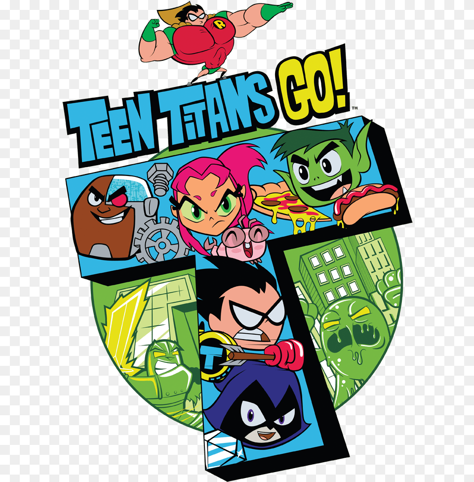 Transparent Teen Titans Starfire Teen Titans Go, Publication, Book, Comics, Face Png