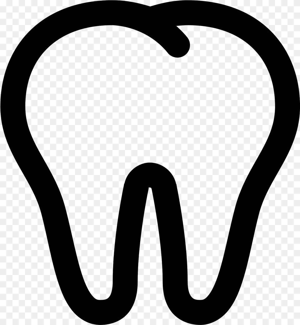 Teeth Ico Tooth, Gray Free Transparent Png