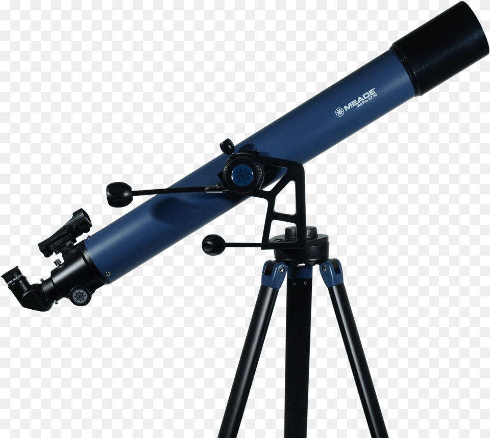 Transparent Telescope Meade Starpro Az 70mm Reflector, Gun, Weapon Png Image
