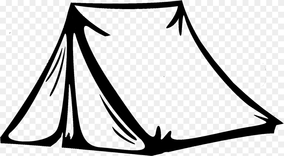 Transparent Tent Clipart Camping Tent Clipart Black And White, Blackboard Png Image