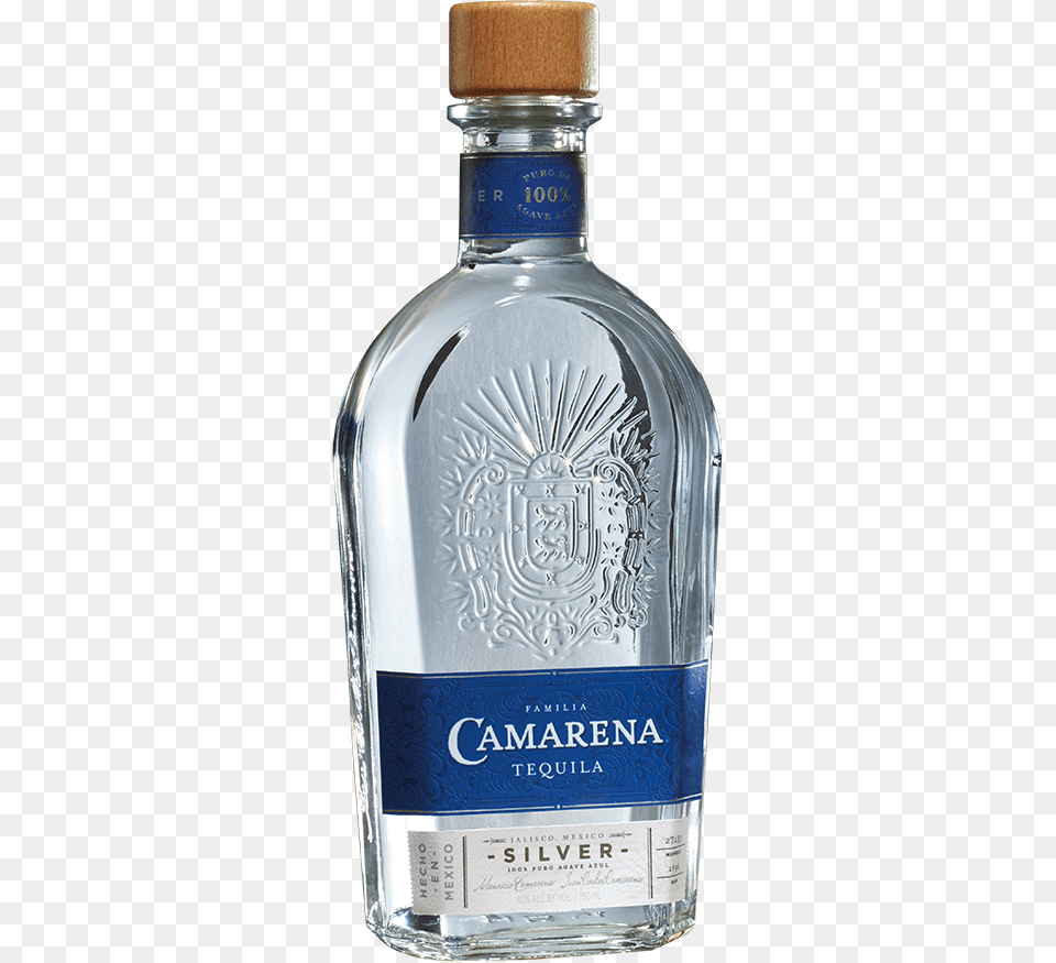 Transparent Tequila Bottle Camarena Tequila, Alcohol, Beverage, Liquor, Cosmetics Free Png Download