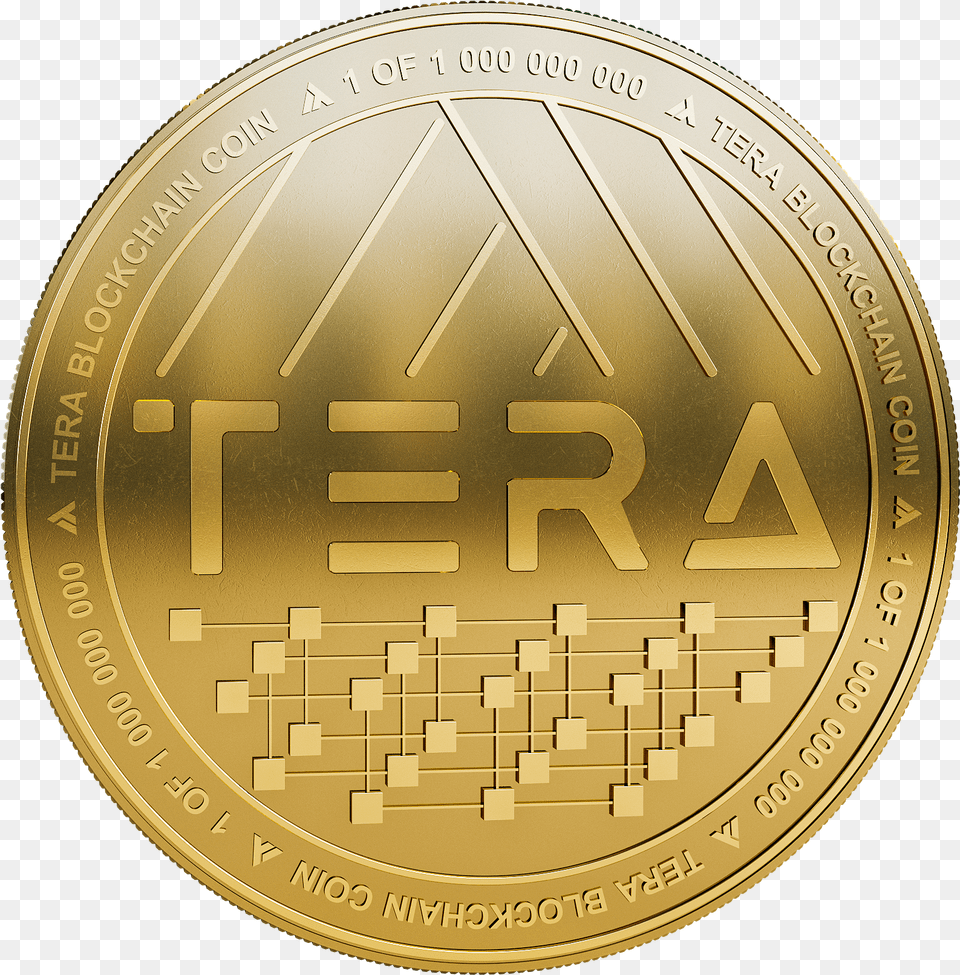 Tera Coin, Gold, Money Free Transparent Png