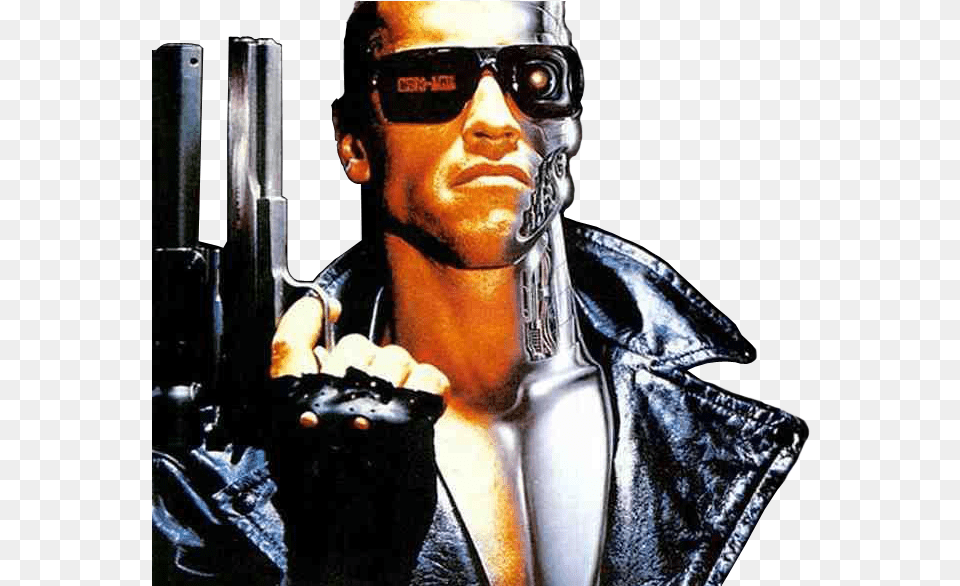Transparent Terminator Clipart Terminator, Accessories, Clothing, Coat, Sunglasses Png