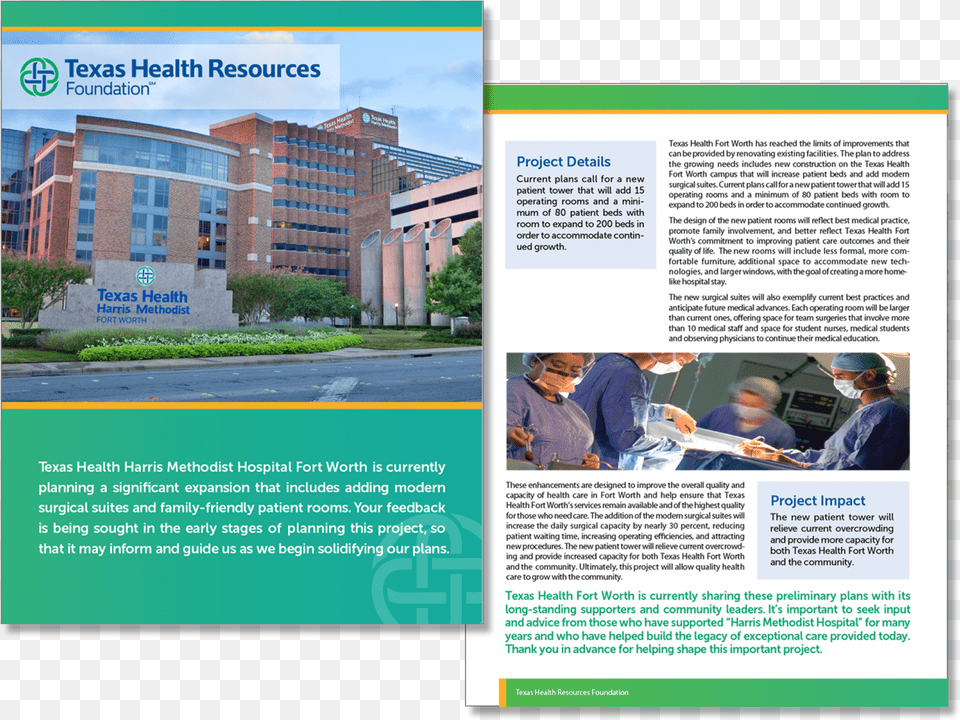 Transparent Texas Shape Brochure, Hospital, Advertisement, Architecture, Building Free Png Download