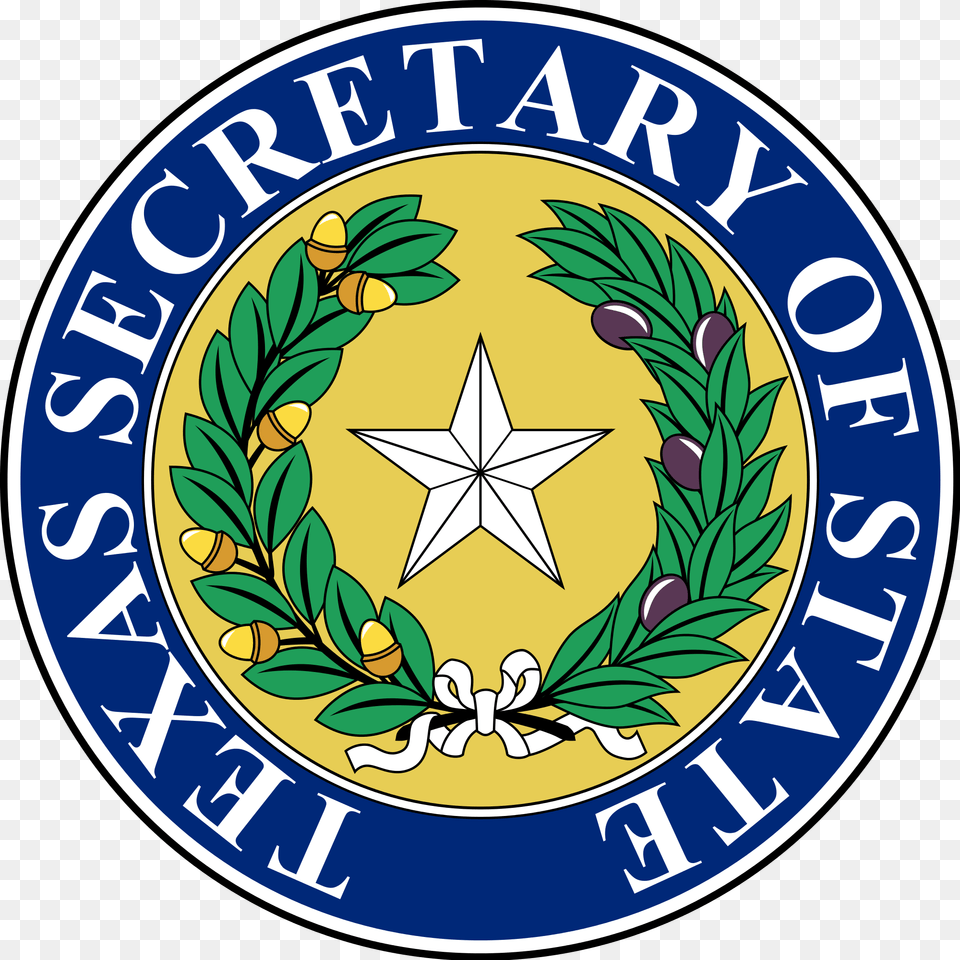 Texas State Flag Voorhees Police Department, Logo, Symbol, Emblem, Badge Free Transparent Png