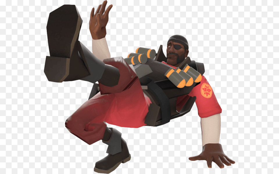 Transparent Tf2 Kazotsky Kick Tf2 Demoman Kazotsky Kick Gif, Person Png