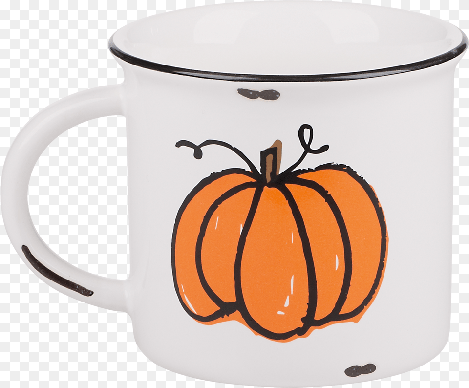 Transparent Thanksgiving Banner Coffee Cup, Food, Plant, Produce, Pumpkin Png Image