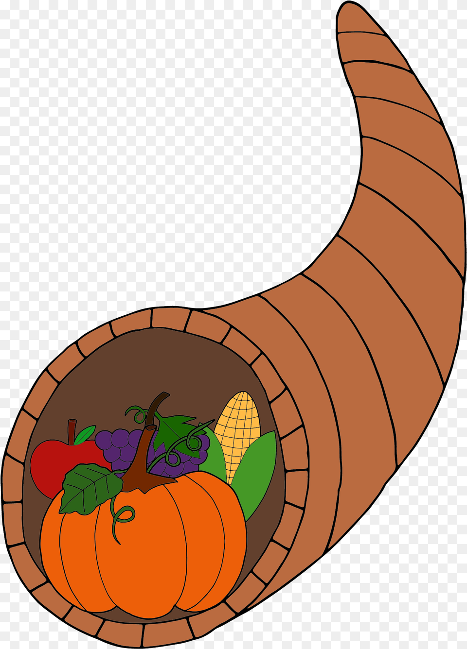 Transparent Thanksgiving Clip Art Pumpkin Pie Cartoon, Food, Produce, Nature, Night Png Image