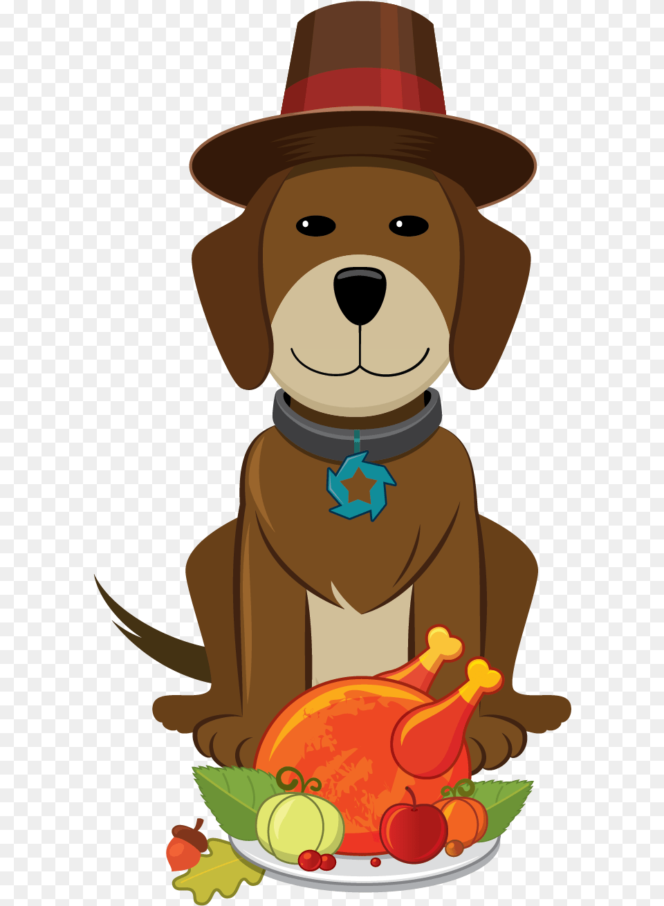 Transparent Thanksgiving Clipart Dog Thanksgiving Clip Art, Meal, Food, Ball, Tennis Ball Free Png Download