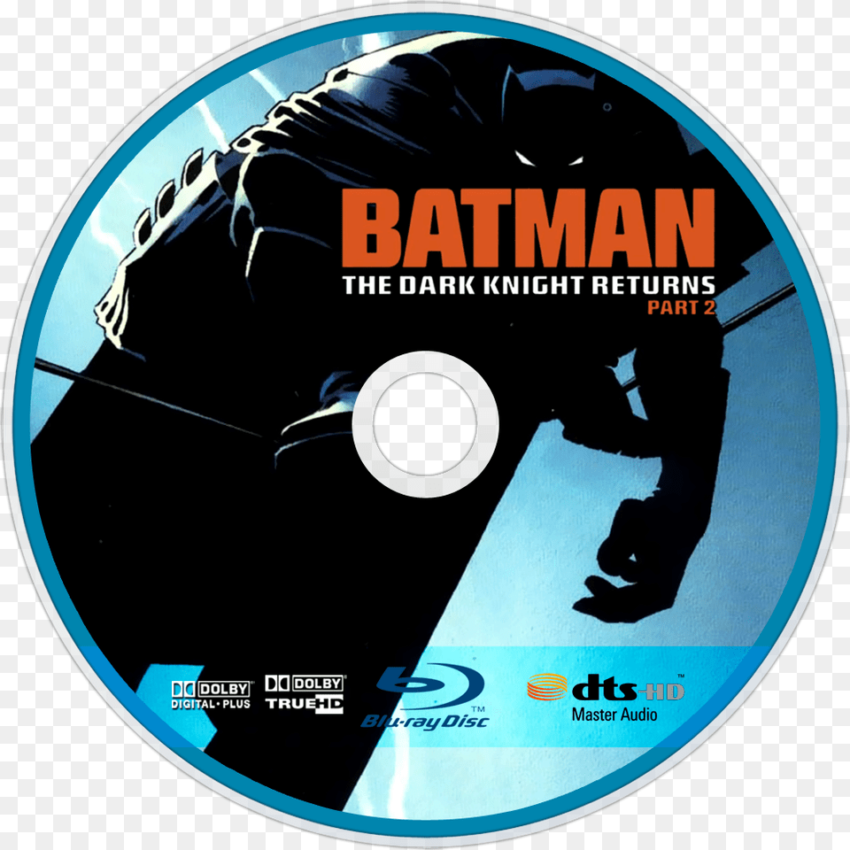 Transparent The Dark Knight Dark Knight Returns Batman Lightning, Disk, Dvd, Adult, Male Free Png Download