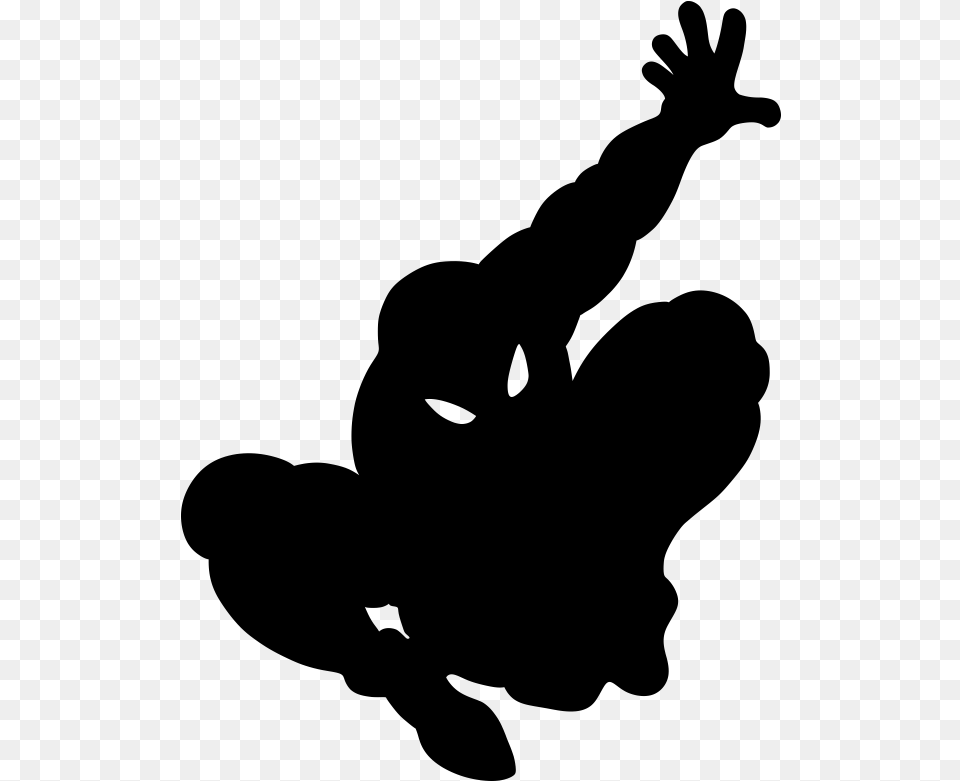 Transparent The Hulk Clipart Spider Man Graphic Art, Gray Free Png Download