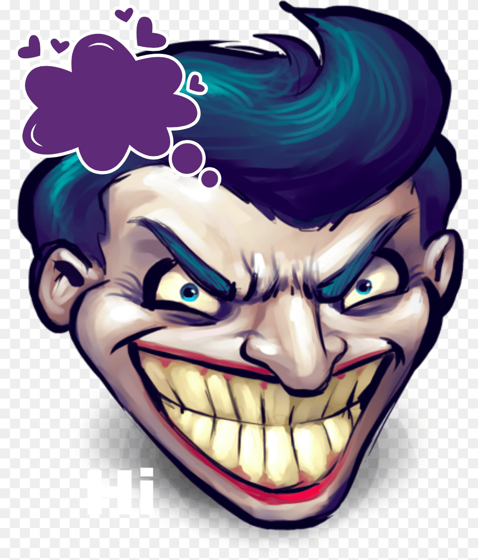 Transparent The Joker Clipart Joker Icon, Art, Graphics, Person, Adult Free Png