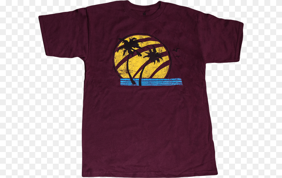 Transparent The Last Of Us Tree, Clothing, T-shirt, Shirt, Maroon Free Png