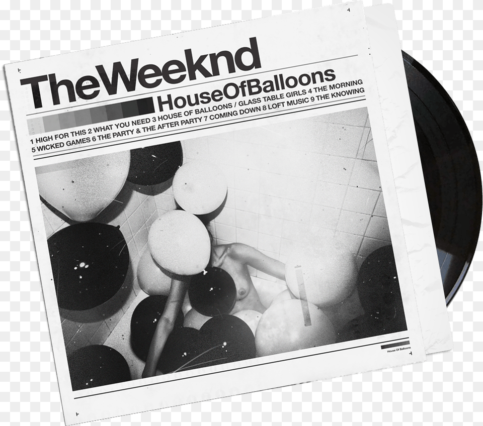 Transparent The Weeknd Weeknd House Of Balloons Vinyl, Text, Newspaper, Adult, Male Png