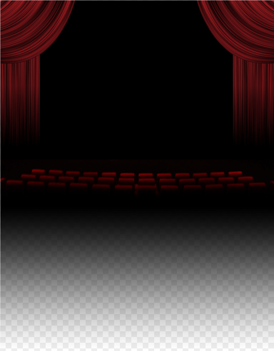 Transparent Theatre Curtain Stage, Indoors, Theater, Cinema, Computer Free Png Download