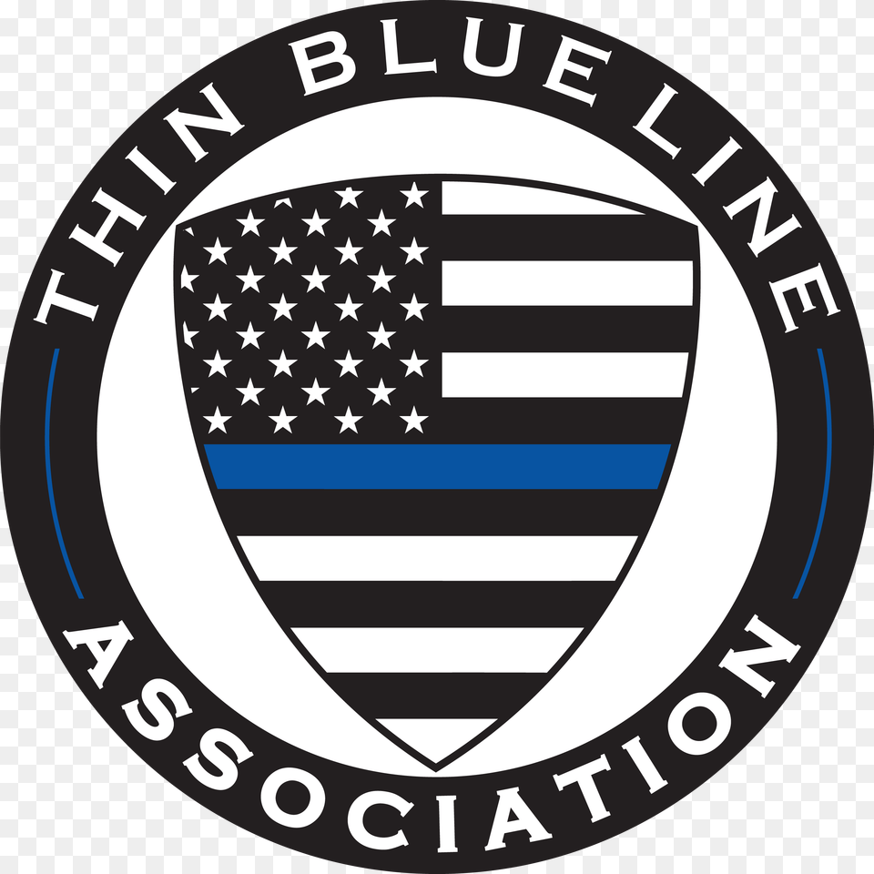 Transparent Thin Blue Line Emblem, Logo, Symbol, Badge Free Png Download