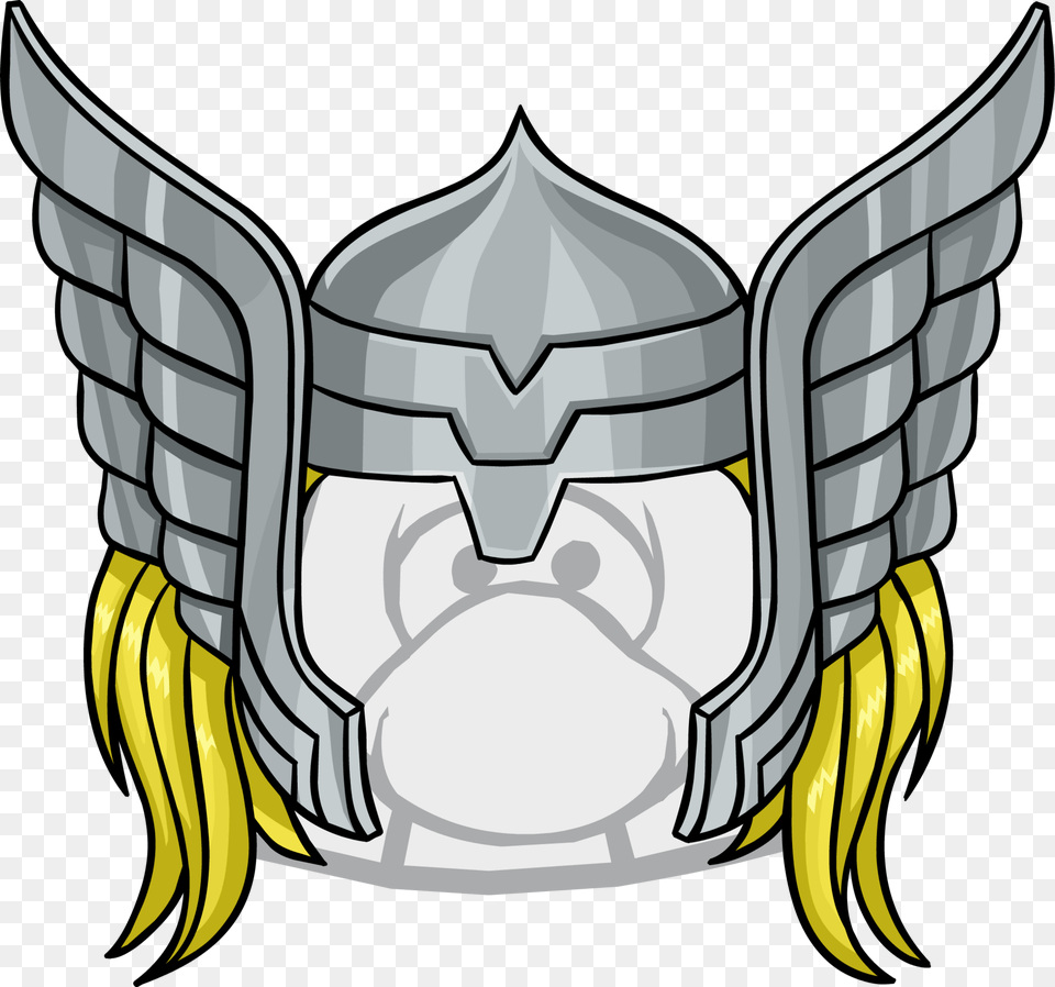 Transparent Thor Helmet Clipart Thor Helmet Clipart, Emblem, Symbol, Animal, Fish Png