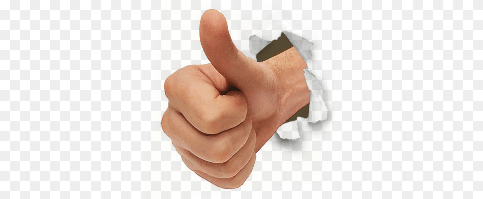 Transparent Thumbs Up Through Wall Mulethi Meaning In Urdu, Body Part, Finger, Hand, Person Free Png Download