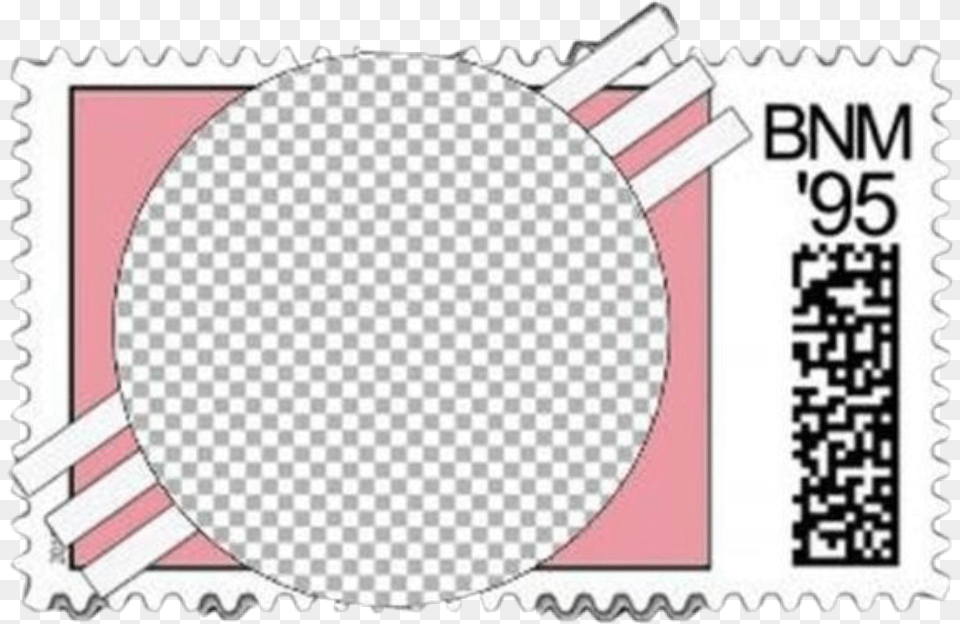 Transparent Ticket Stub Teal Circle Paint, Postage Stamp, Qr Code Free Png