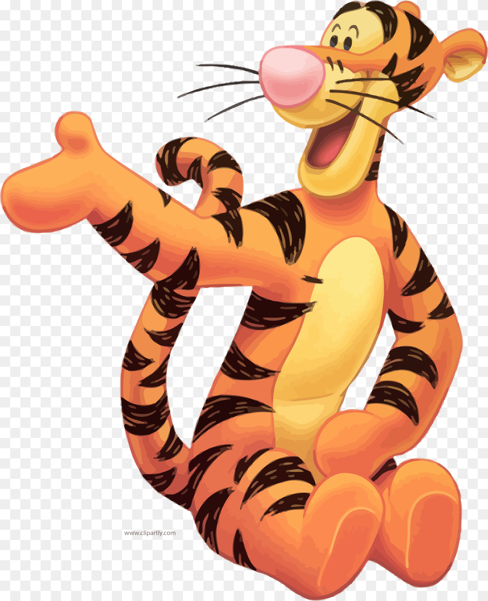 Transparent Tiger Clipart Winnie The Pooh Tigger, Baby, Person Png