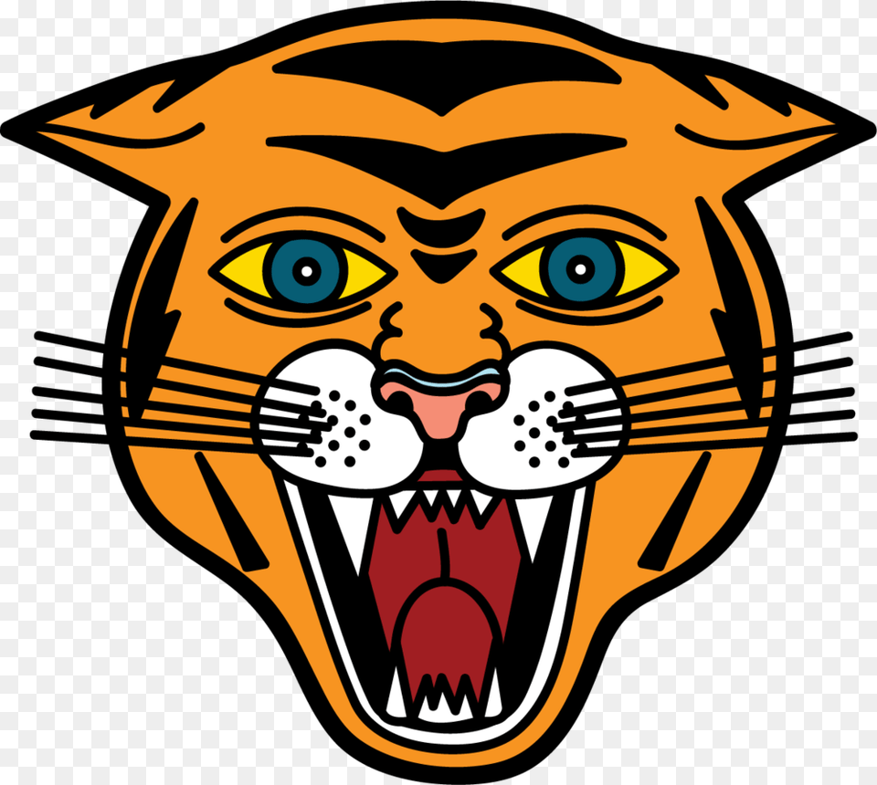 Transparent Tiger Head, Baby, Cutlery, Fork, Person Free Png Download