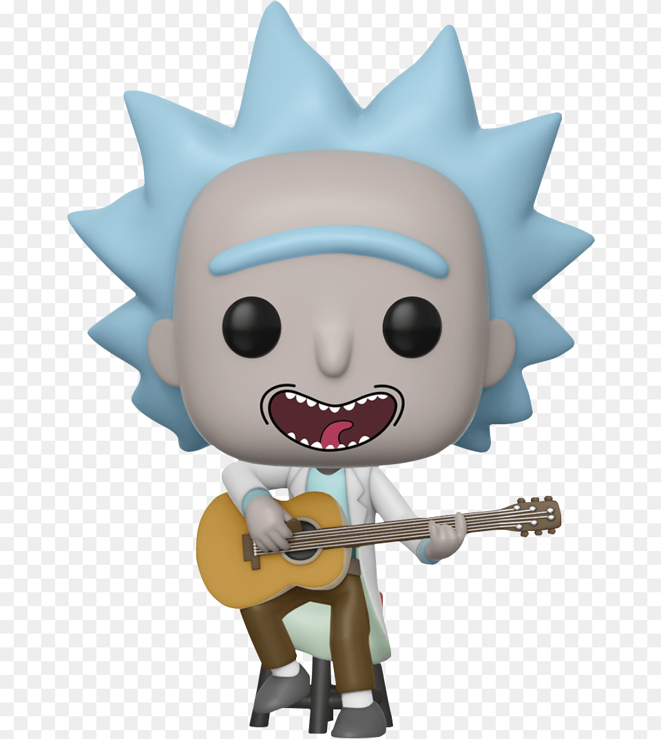 Transparent Tiny Rick, Guitar, Musical Instrument, Baby, Person Free Png