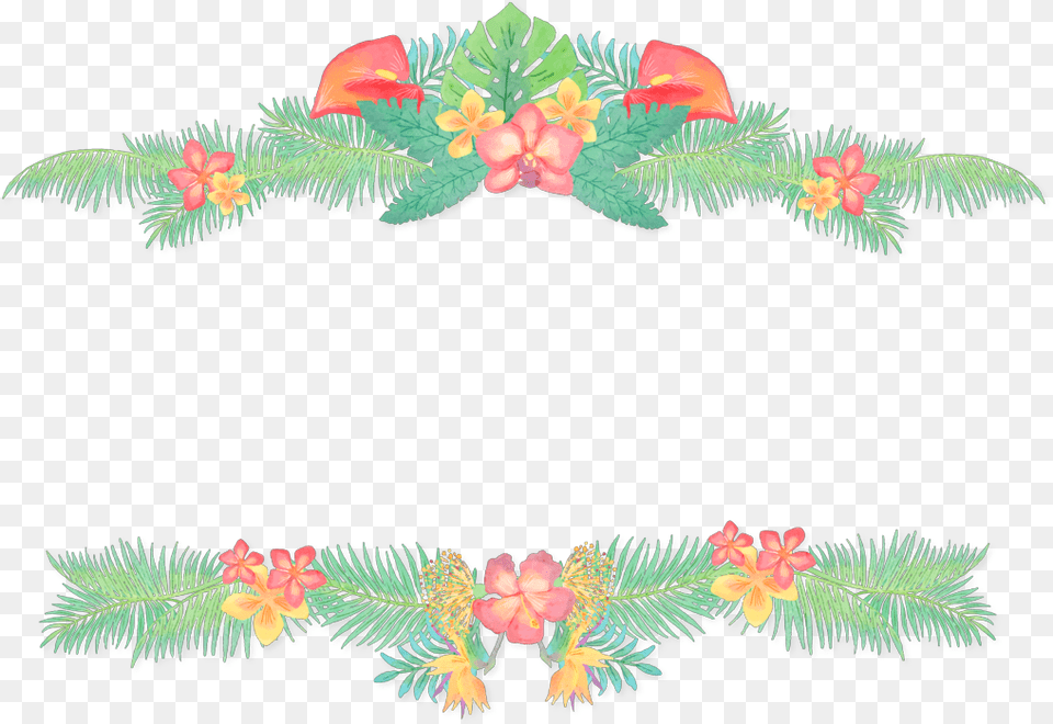 Transparent Title Box Flower Title Box, Tree, Plant, Pattern, Accessories Free Png Download