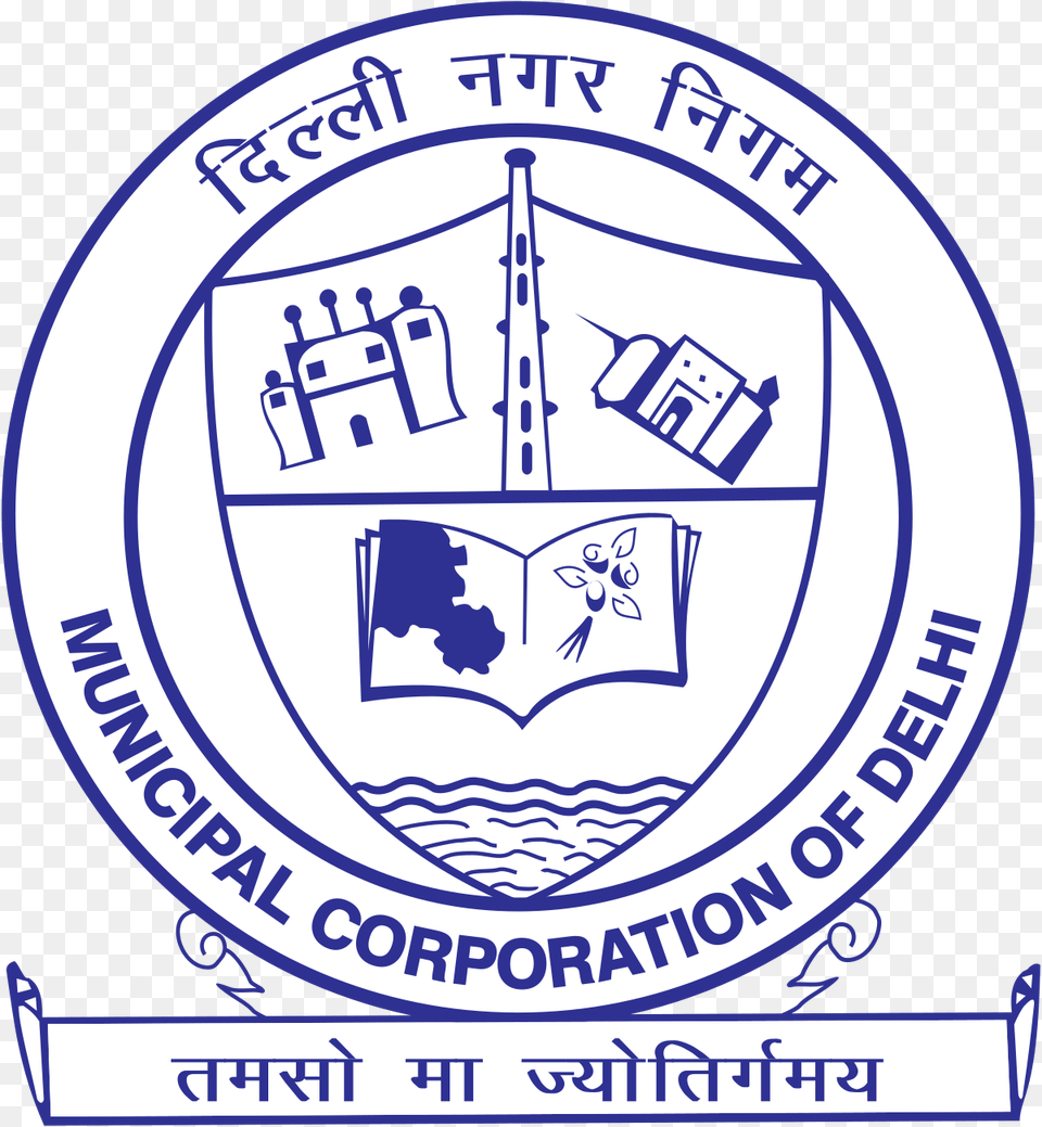 Transparent Tm Symbol Municipal Corporation Of Delhi Logo, Emblem, Badge Png