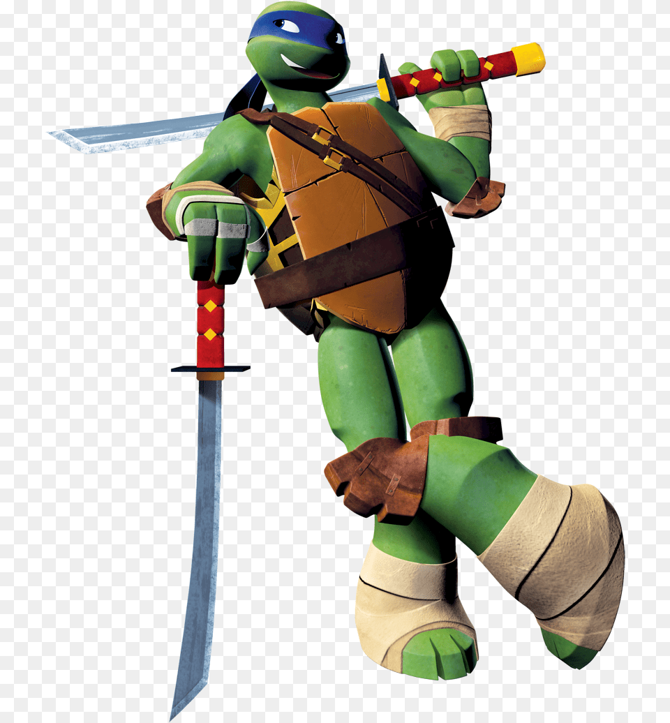 Transparent Tmnt Leonardo Teenage Mutant Ninja Turtles, Blade, Dagger, Knife, Weapon Free Png