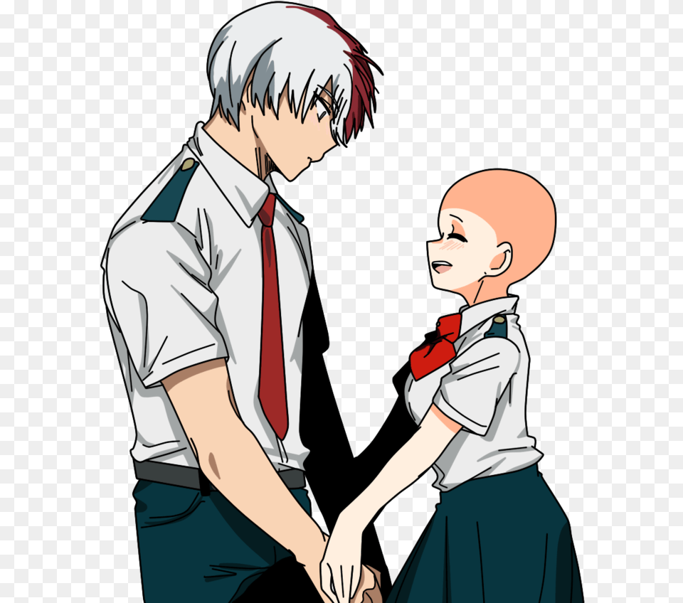 Transparent Todoroki Shouto Male Todoroki And Female Midoriya, Adult, Publication, Person, Woman Png