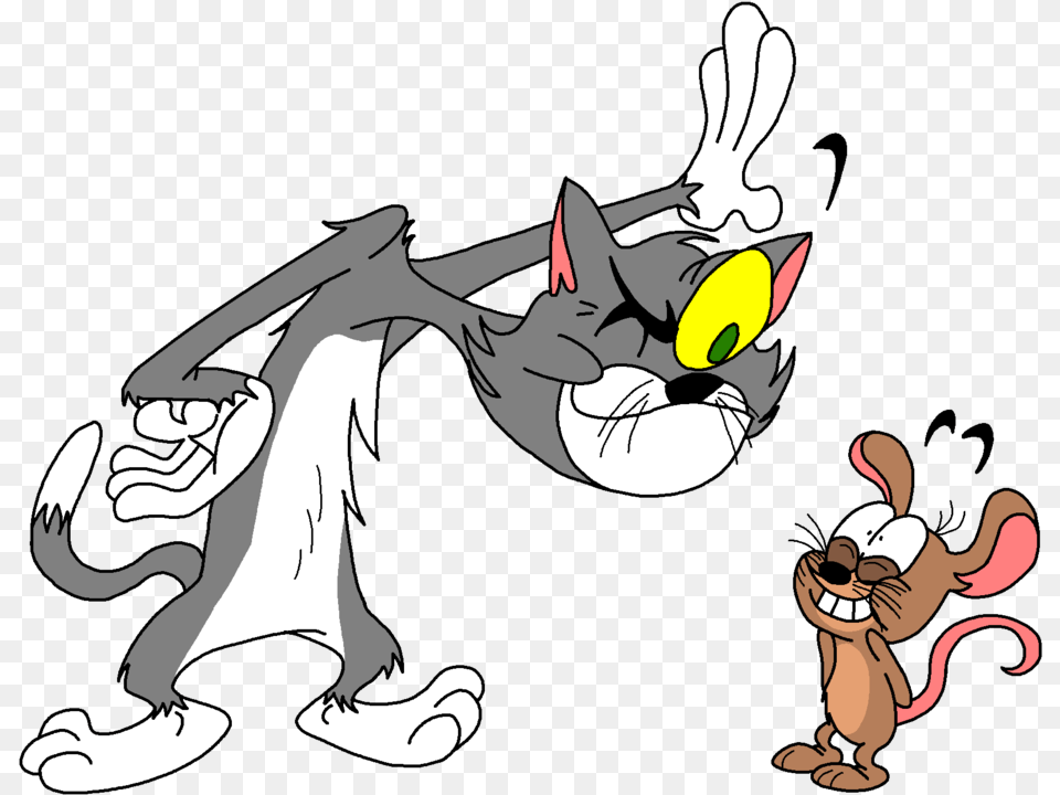 Transparent Tom And Jerry Clipart Cartoon Of The Stink Eye, Adult, Female, Person, Woman Png Image