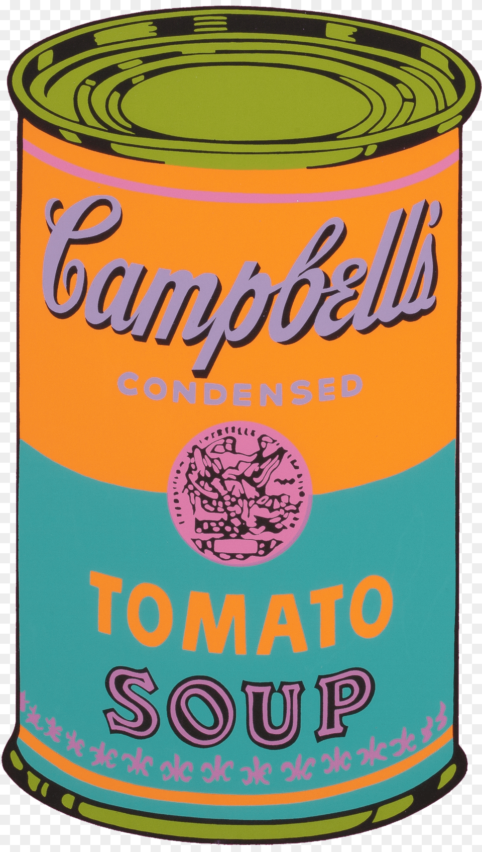 Transparent Tomato Soup Campbell39s Andy Warhol Pop Art, Tin, Can, Aluminium, Canned Goods Png