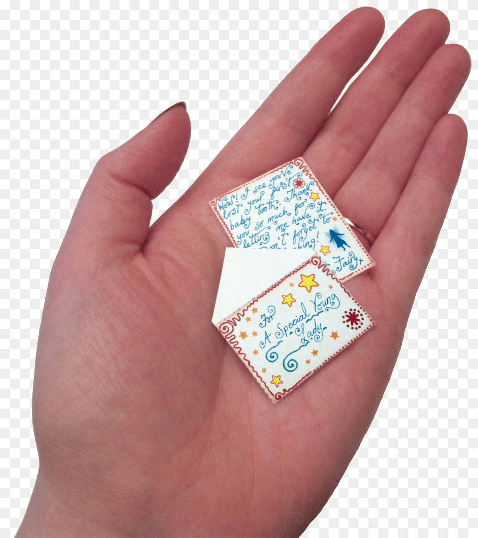 Transparent Tooth Fairy Tiny Letters From Tooth Fairy, Body Part, Finger, Hand, Person Free Png