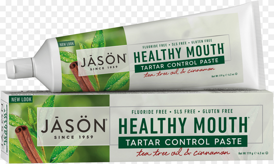 Transparent Toothpaste Tube Jason Healthy Mouth, Herbal, Herbs, Plant Free Png Download