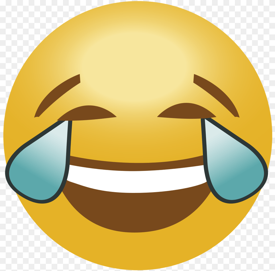 Transparent Top Crying Laugh Emoji, Sphere, Nature, Outdoors, Sky Free Png