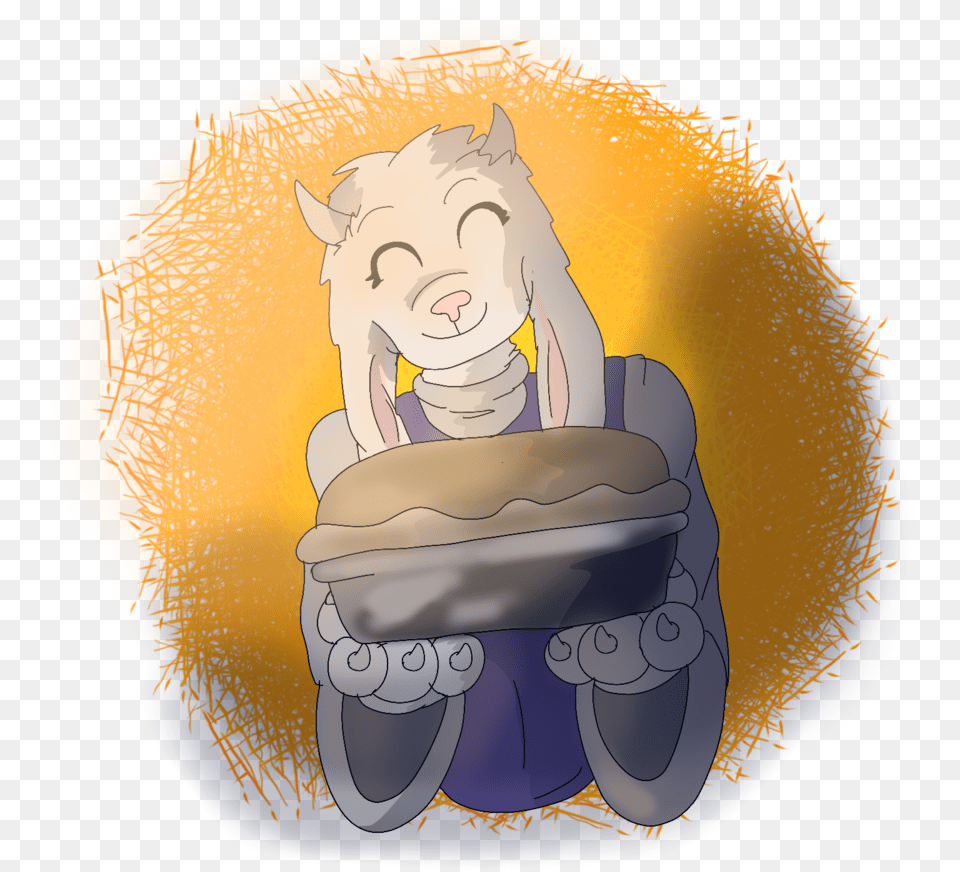 Transparent Toriel Sitting, Food, Meal Free Png