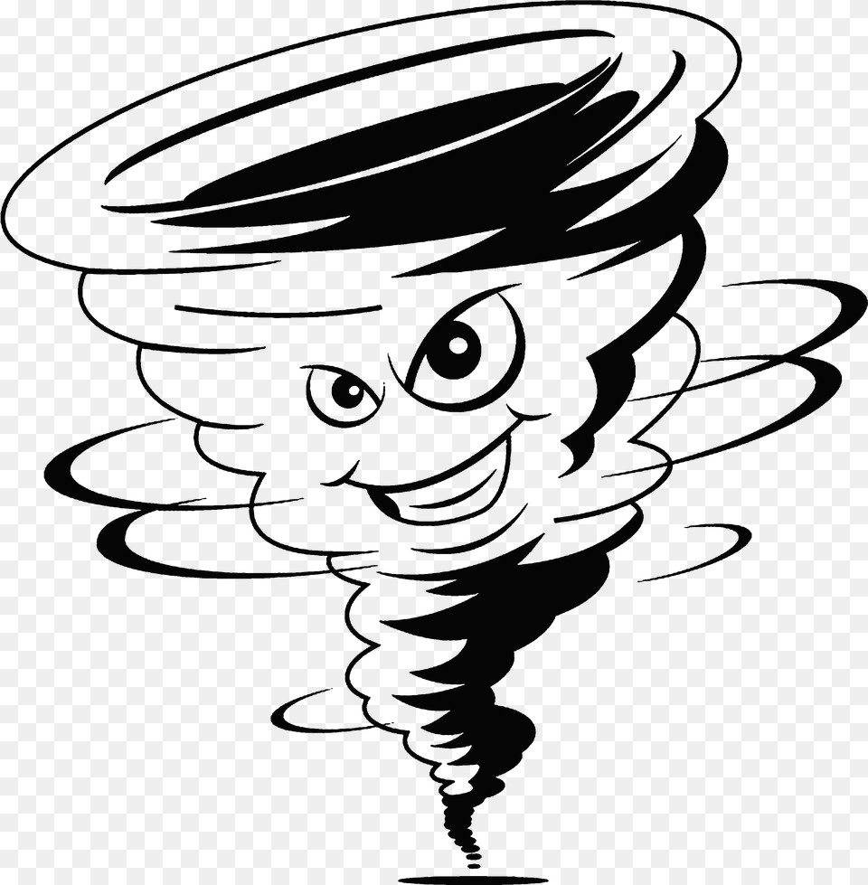 Tornado Clipart Black And White Tornado Clipart Black And White, Glass, Lighting, Goblet, Art Free Transparent Png