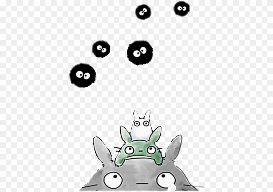 Transparent Totoro Soot Sprites Free Png Download