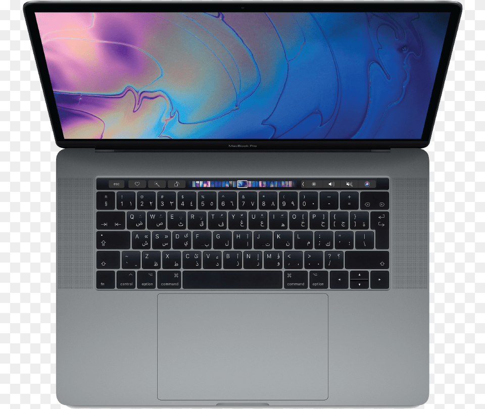 Transparent Touch Id Macbook Pro 15, Computer, Electronics, Laptop, Pc Png Image