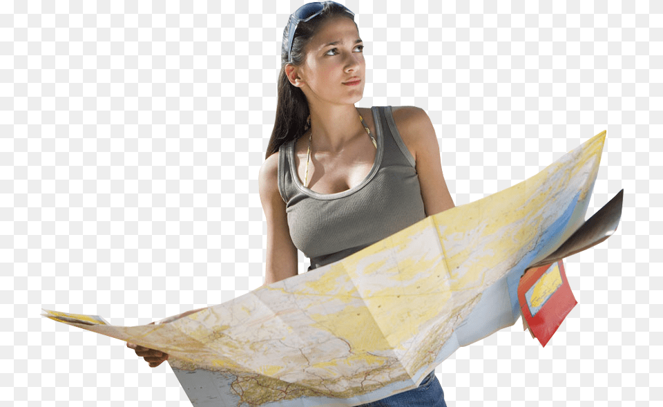 Transparent Tourist Traveling Woman, Silk, Adult, Female, Person Free Png