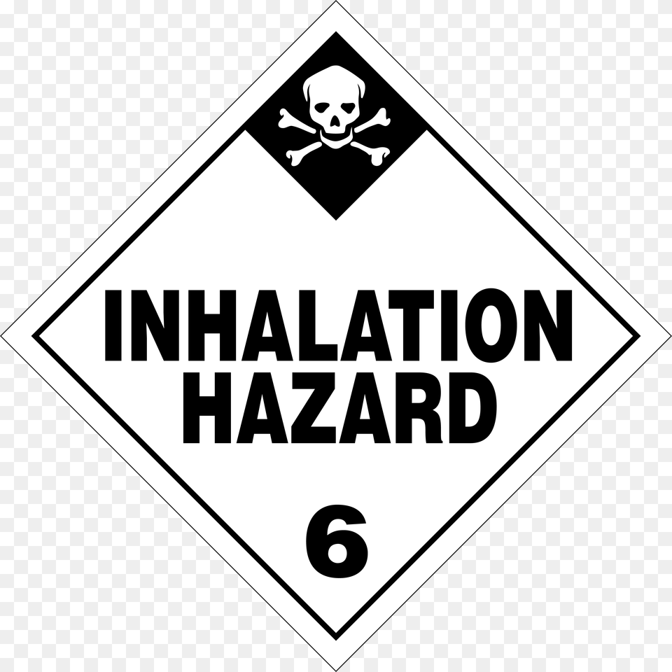 Transparent Toxic Sign Poison Inhalation Hazard Placard, Symbol, Baby, Person, Logo Png