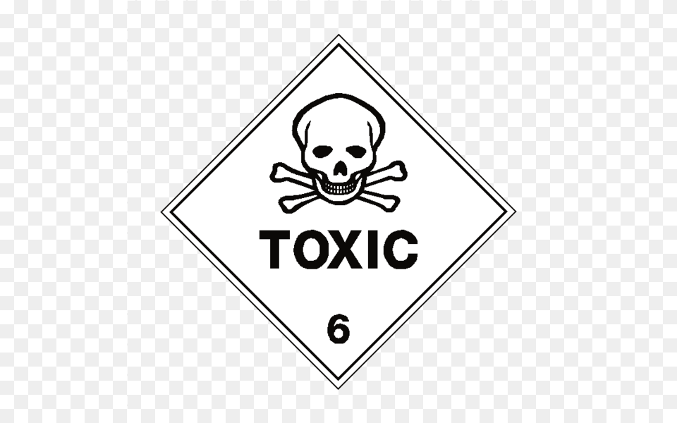 Transparent Toxic Sign Toxic 6 Sign Meaning, Symbol, Sticker, Face, Head Free Png Download
