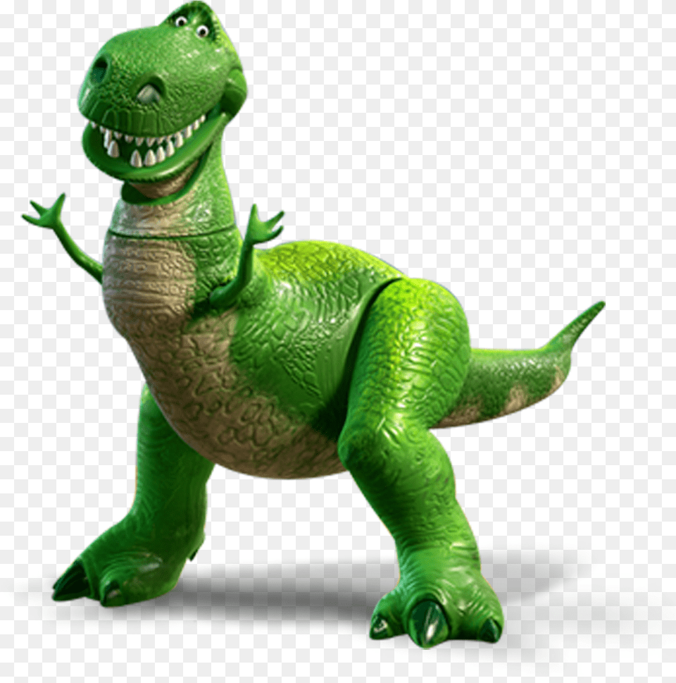 Transparent Toy Dinosaur Clipart Rex Toy Story 4 Characters, Green, Animal, Reptile Free Png Download