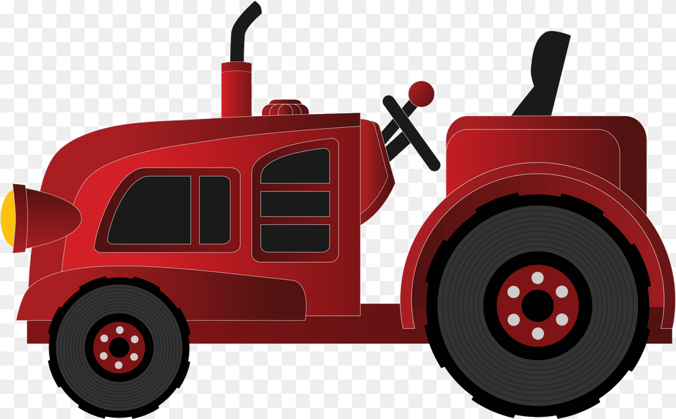 Transparent Tractor Clip Art Farm Tractor Clipart, Transportation, Vehicle, Machine, Truck Free Png