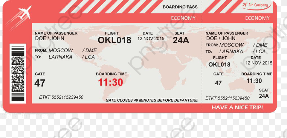 Transparent Train Ticket Clipart Boarding Pass Blue Air, Text, Document, Qr Code, Boarding Pass Png Image